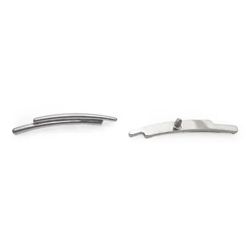 [ns_embout_210-p210_09] Piercing Embout - Titane F136 Gamme Hand Ink - Embout 210 avec pas de vis interne 0,9 mm pour piercing 1,2 mm eternal métal 11 mm*