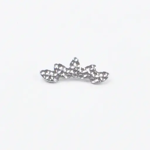 Piercing Labret - Titane Astm F136 Stérile - Labret 476 avec pas de vis interne largeur embout 13 mm* 