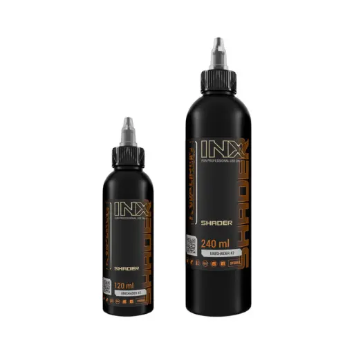 Encre Tattoo Greywash - Kwadron Inx UniShader 2 - Mélange pour le tatouage encre reach