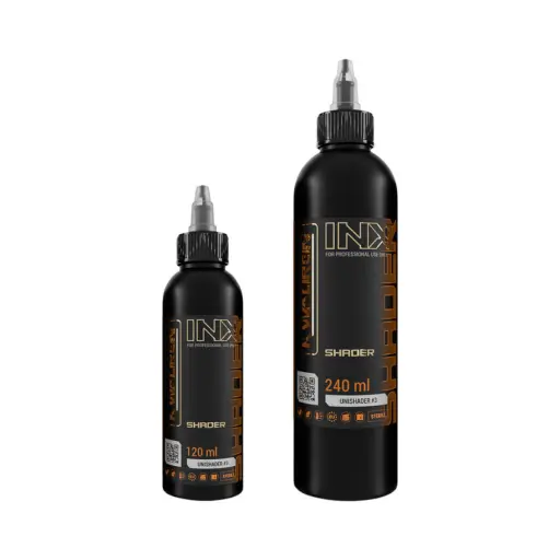 Encre Tattoo Greywash - Kwadron Inx UniShader 3 - Mélange pour le tatouage encre reach