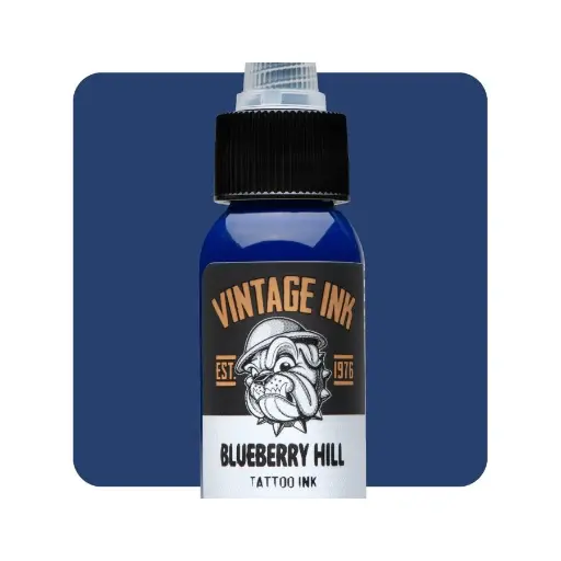 [b_NON_REACH_encre_eternal_vintage_blueberry_hill-731365] Eternal Ink Vintage Ink Blueberry Hill - Encre artistique pour entrainement tatouage NON REACH