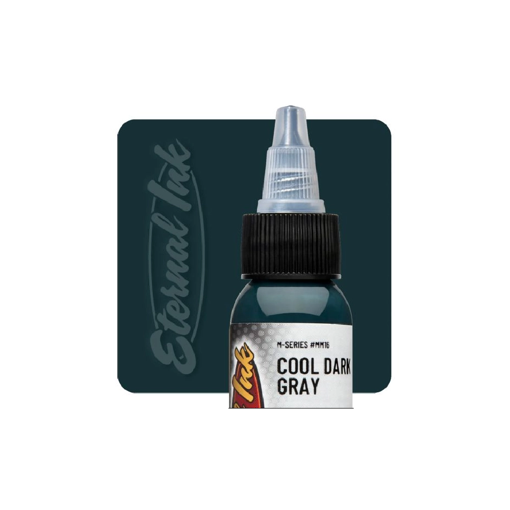 Eternal Ink M Series Cool Dark Grey - Encre artistique pour entrainement tatouage NON REACH