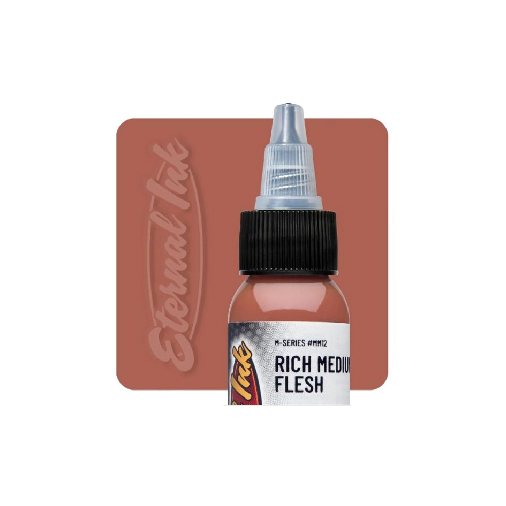 Eternal Ink M Series Rich Medium Flesh - Encre artistique pour entrainement tatouage NON REACH