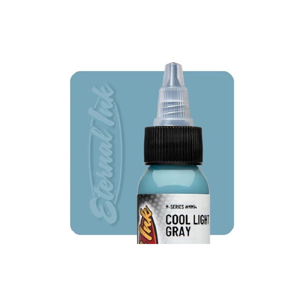 Eternal Ink M Series Cool Light Grey - Encre artistique pour entrainement tatouage NON REACH