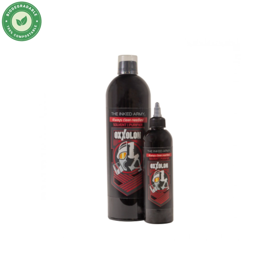 The Inked Army Oxxolon - Spray nettoyant pour aiguille et cartouche de tatouage